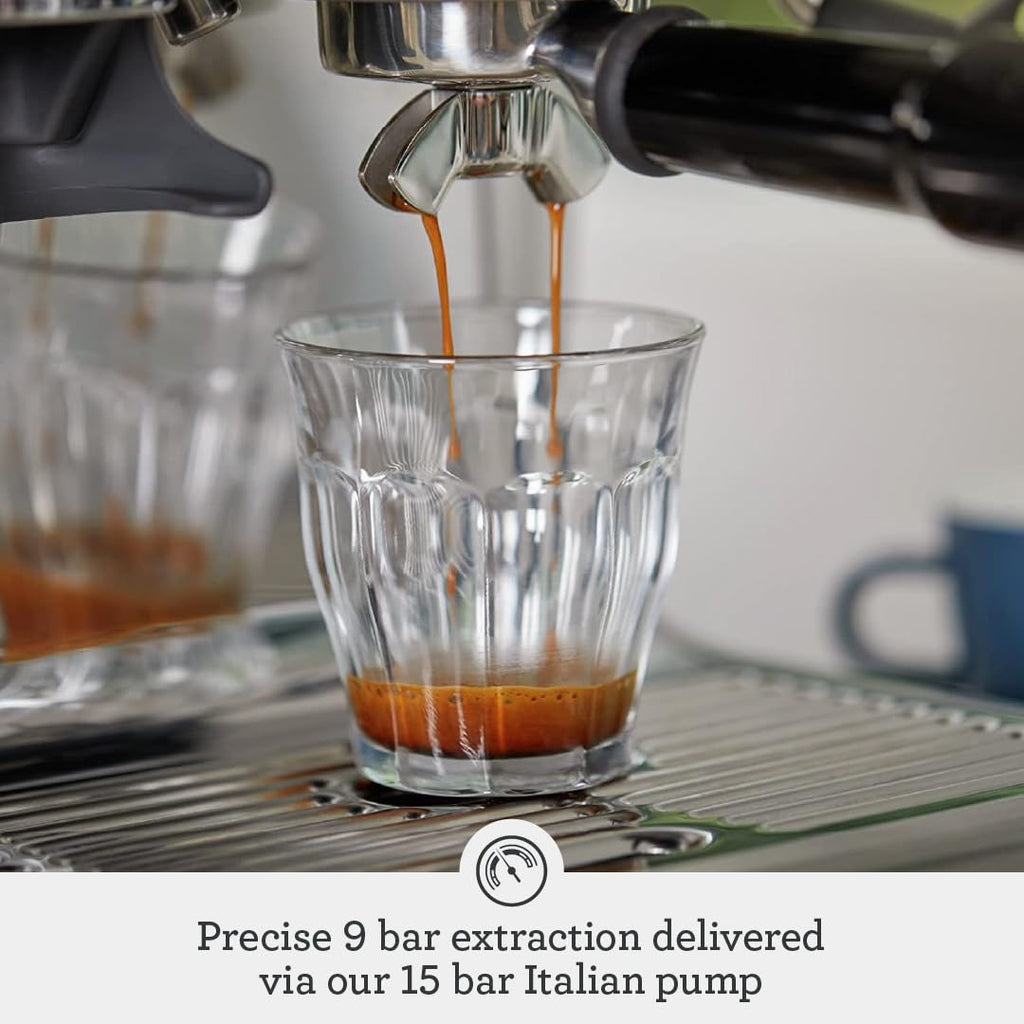 Sage Barista Express, No Temp Control Jug, Brushed Stainless Steel