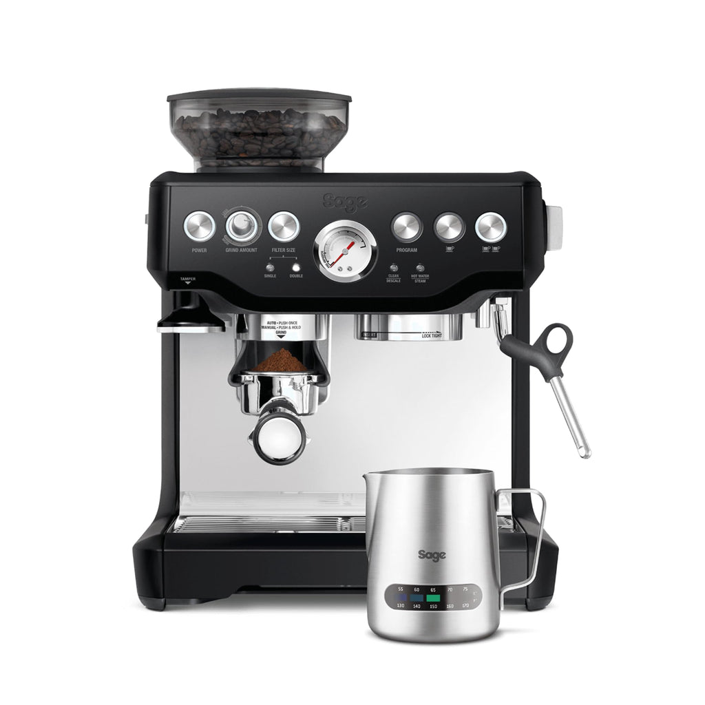 Sage Barista Express, No Temp Control Jug, Brushed Stainless Steel