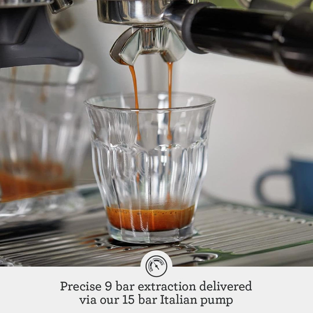 Sage Barista Express, No Temp Control Jug, Brushed Stainless Steel