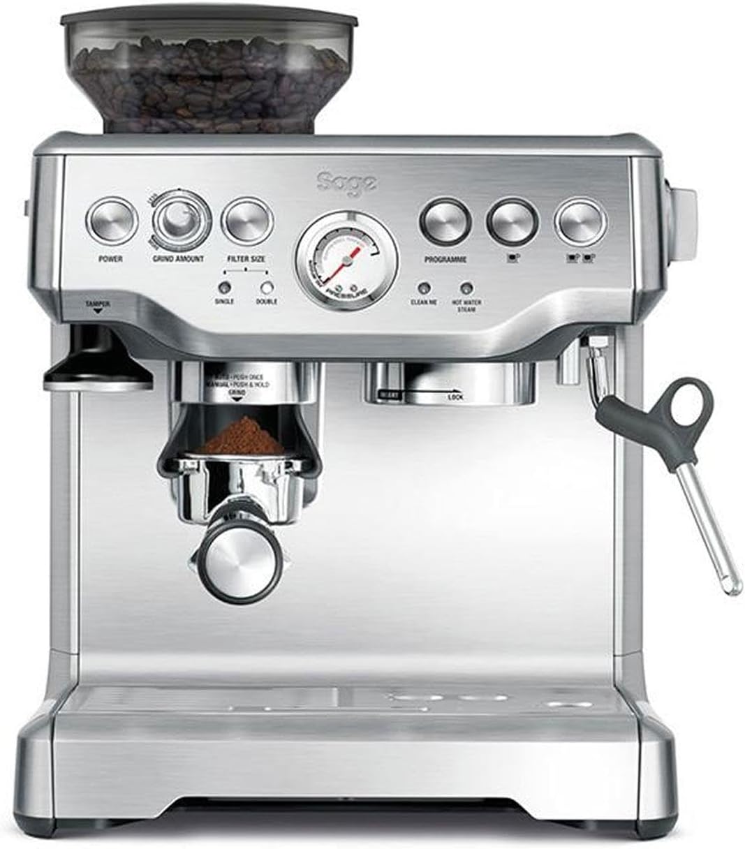 Sage Barista Express, No Temp Control Jug, Brushed Stainless Steel